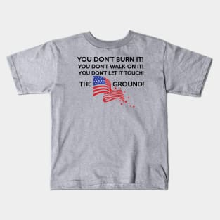 USA Flag Kids T-Shirt